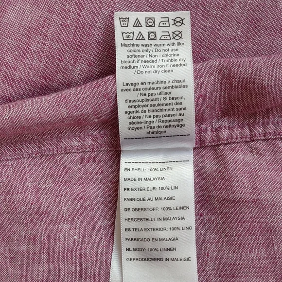 UNTUCKit Men's Laleure Linen Button-Up Shirt - Picture 11 of 15